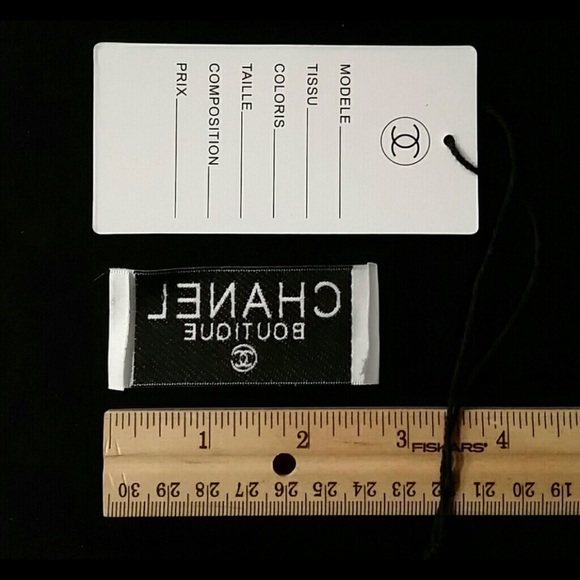 Chanel tags paper and cloth. - Picture 2 of 4